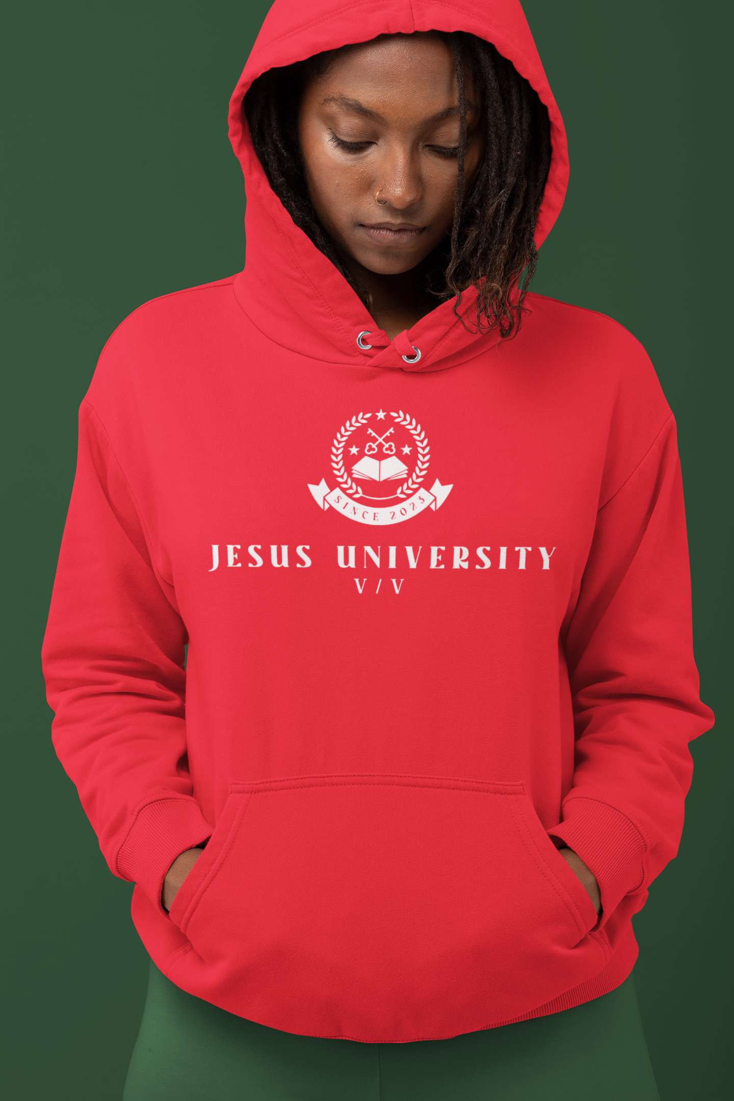 Jesus University JU VV Emblem Hoodie