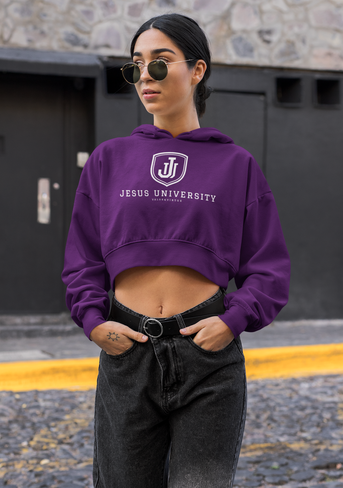 Jesus University JU VV Emblem Longsleeve T-Shirt