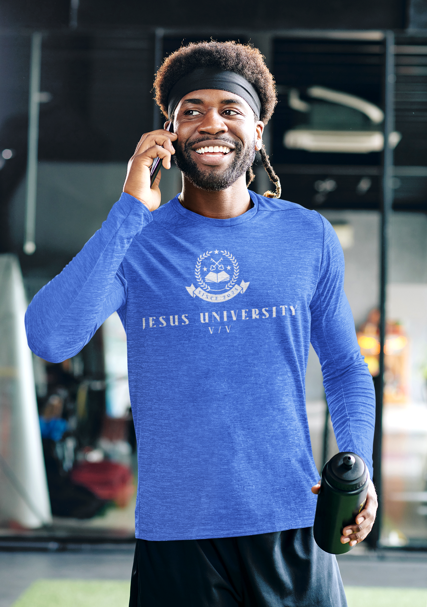 Jesus University JU VV Emblem Longsleeve T-Shirt