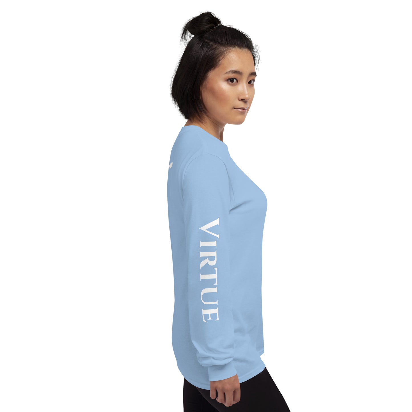 Valor & Virtue Long Sleeve Cursive V Unisex Tee