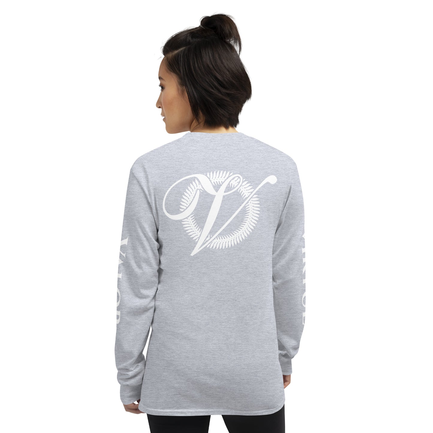 Valor & Virtue Long Sleeve Cursive V Unisex Tee