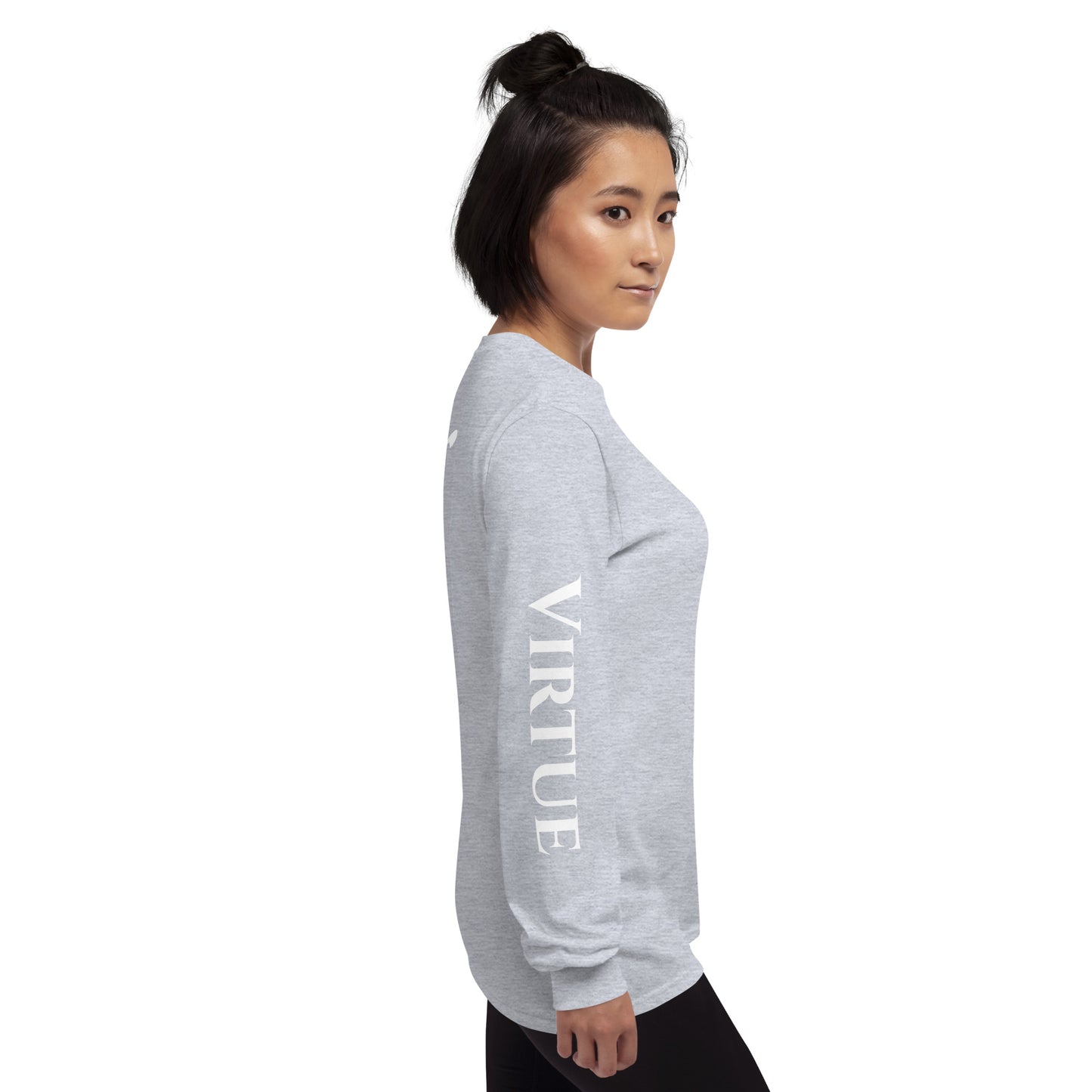 Valor & Virtue Long Sleeve Cursive V Unisex Tee