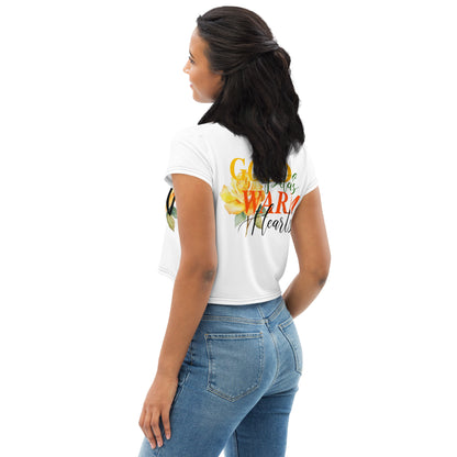 Valor & Virtue Blossom Crop Tee