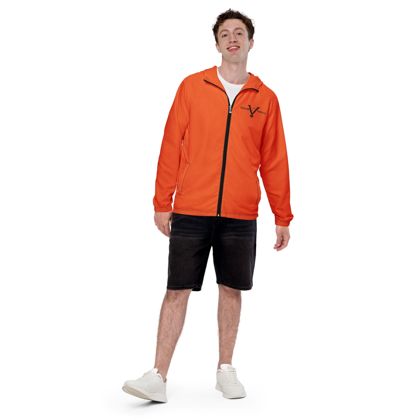 Valor & Virtue Windbreaker Orange