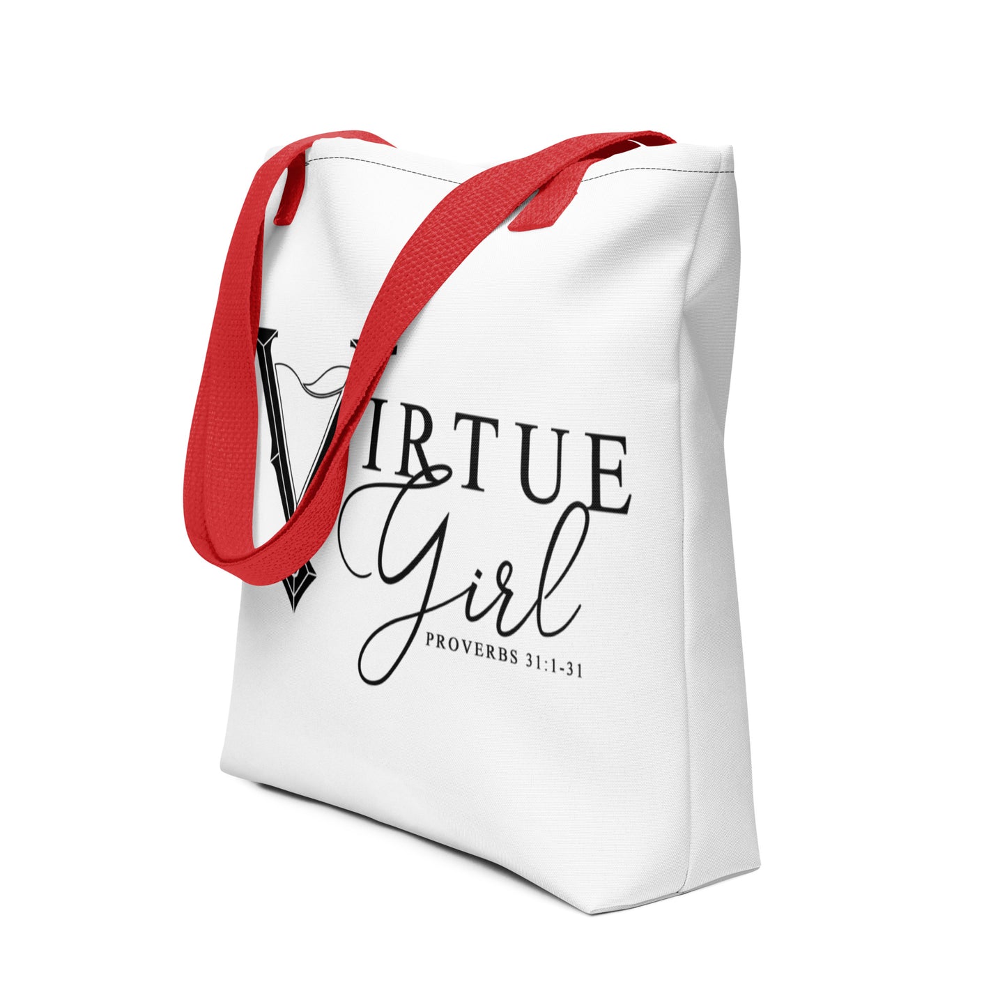 Virtue Girl Tote Bag