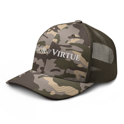 Valor & Virtue Camouflage Trucker Hat