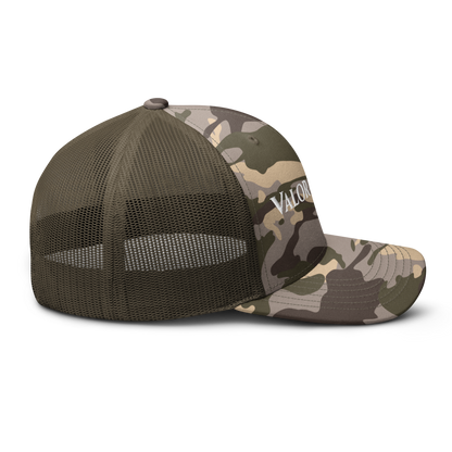 Valor & Virtue Camouflage Trucker Hat