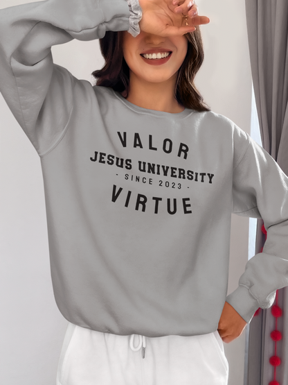 Jesus University JU Since 2023 Black Logo Sweatshirt