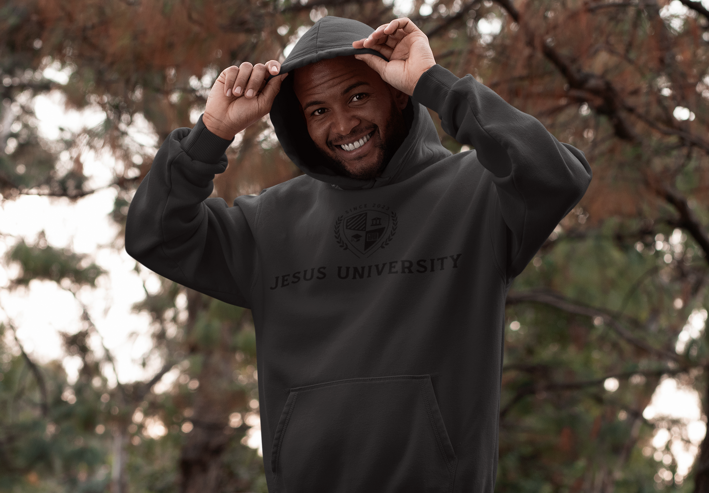 Jesus University JU Unisex "Chambers" Collegiate Emblem Hoodie