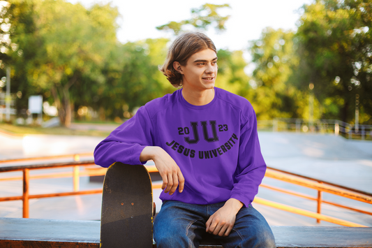 Jesus University JU 2023 Black Logo Sweatshirt