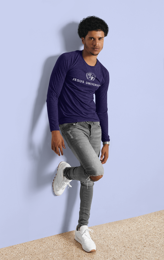 Jesus University JU Collegiate Emblem Longsleeve T-Shirt