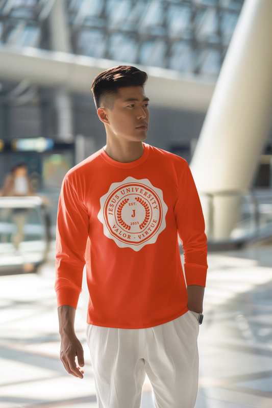Jesus University JU Crest Longsleeve T-Shirt