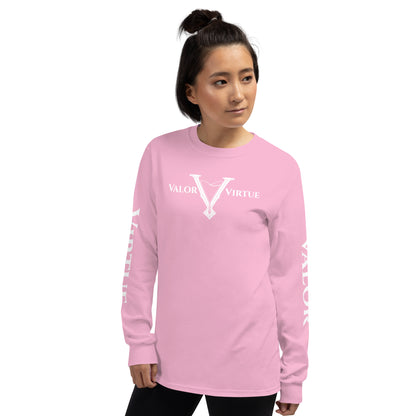 Valor & Virtue Long Sleeve Logo Unisex Tee V2