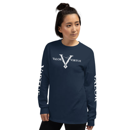 Valor & Virtue Long Sleeve Logo Unisex Tee V2