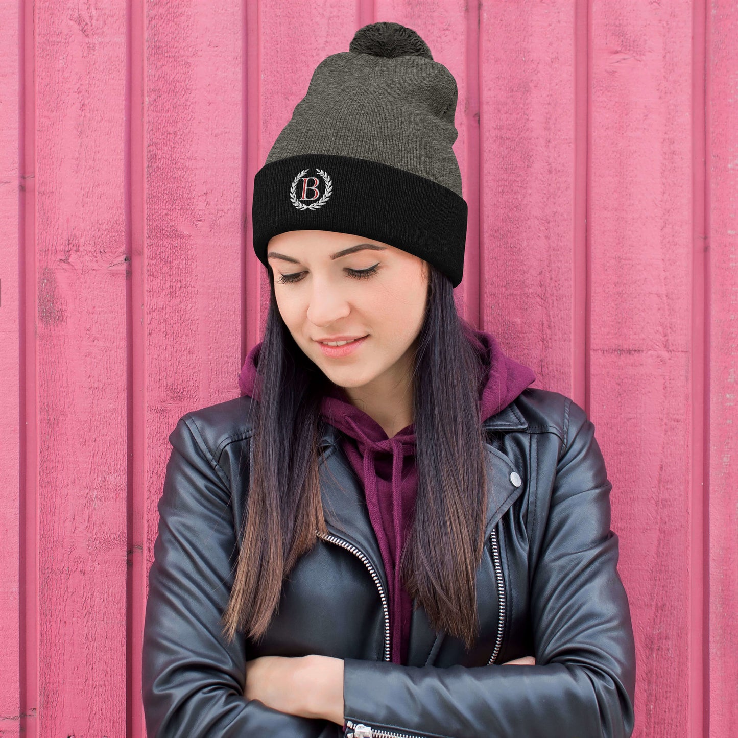 Valor & Virtue Red "B" Beanie