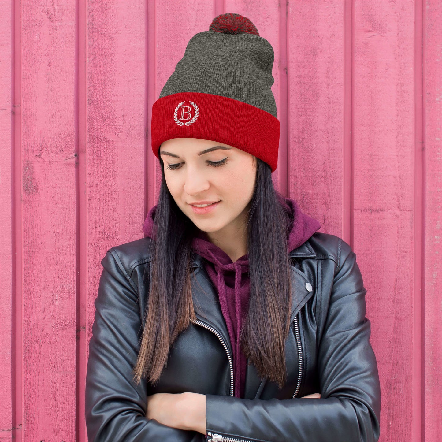 Valor & Virtue Red "B" Beanie