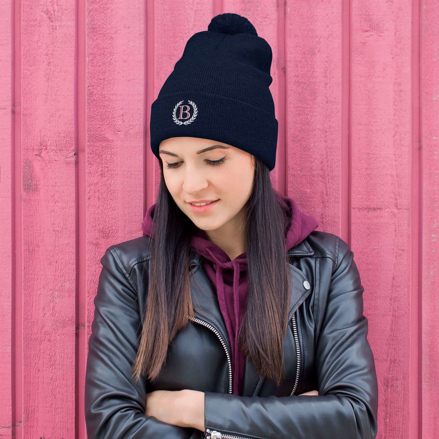 Valor & Virtue Red "B" Beanie