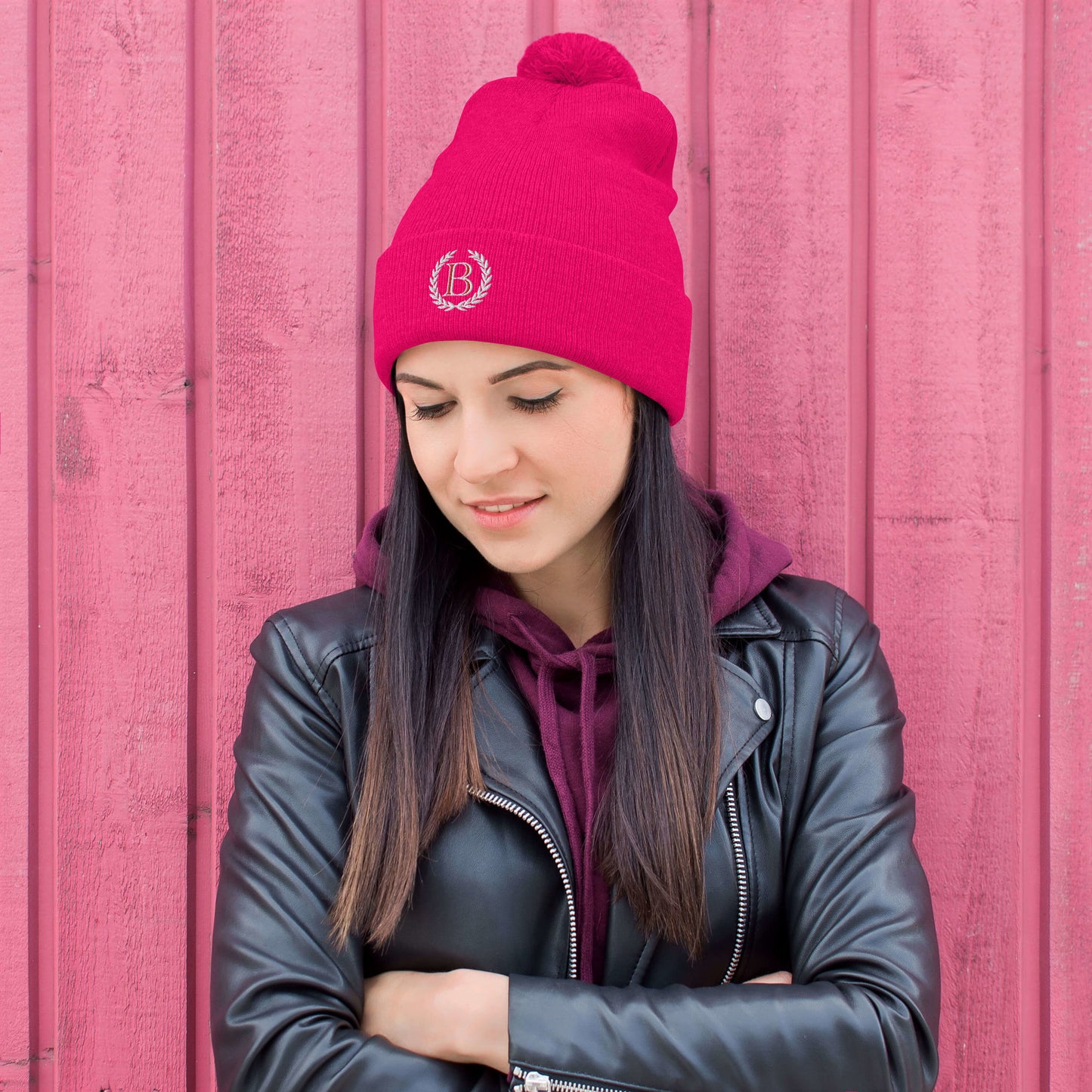 Valor & Virtue Red "B" Beanie