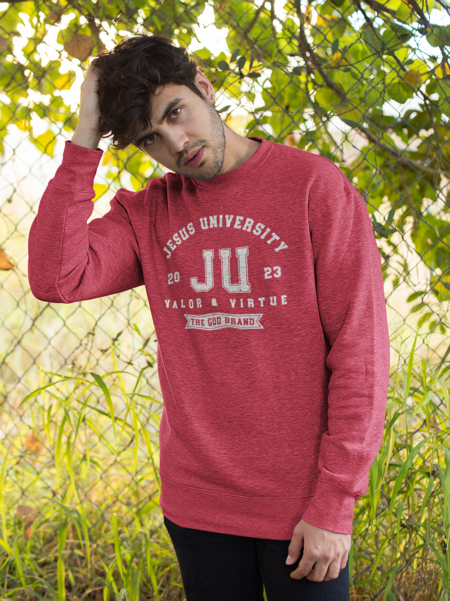 Jesus University JU The God Brand Sweatshirt