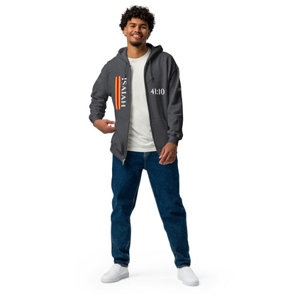 Valor & Virtue Unisex Isaiah 41:10 Zip Hoodie