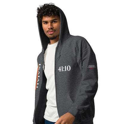 Valor & Virtue Unisex Isaiah 41:10 Zip Hoodie