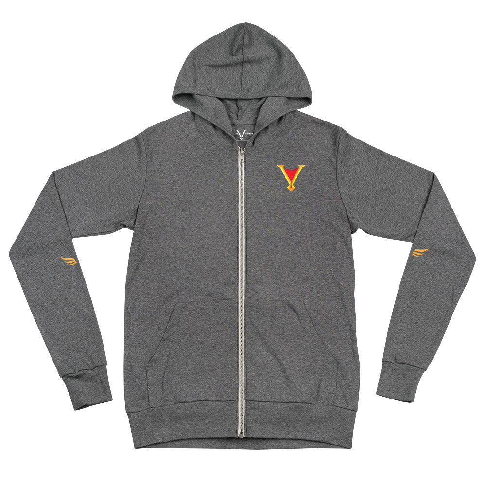 Valor & Virtue Unisex Zip Hoodie