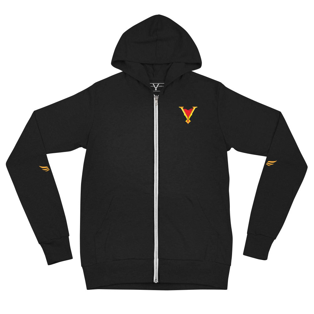 Valor & Virtue Unisex Zip Hoodie