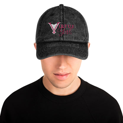 Virtue Girl Vintage Cotton Twill Cap