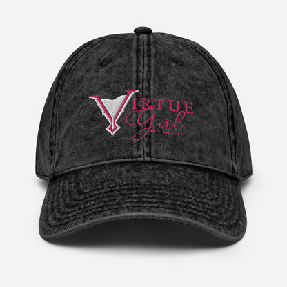 Virtue Girl Vintage Cotton Twill Cap