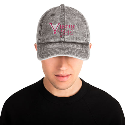 Virtue Girl Vintage Cotton Twill Cap