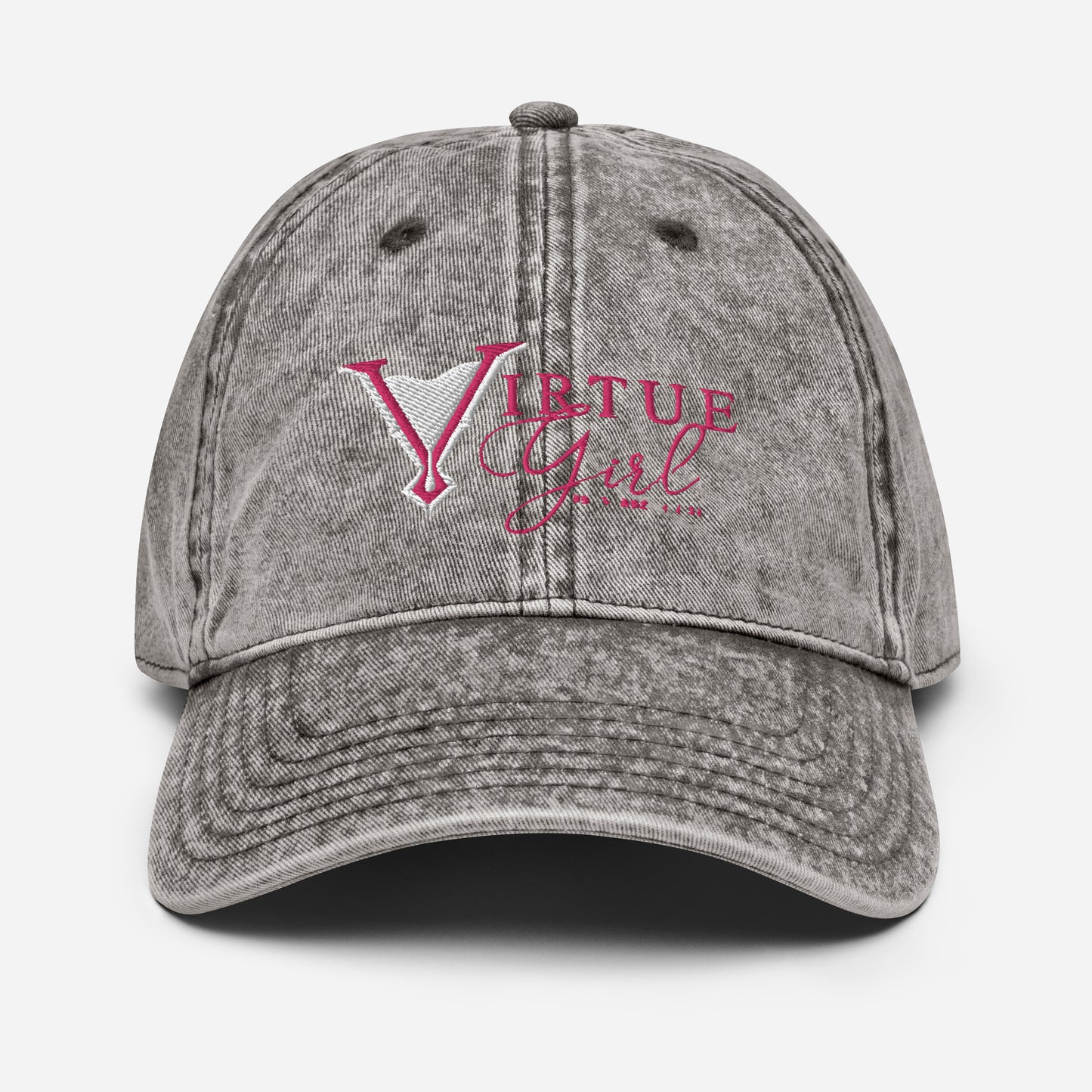 Virtue Girl Vintage Cotton Twill Cap