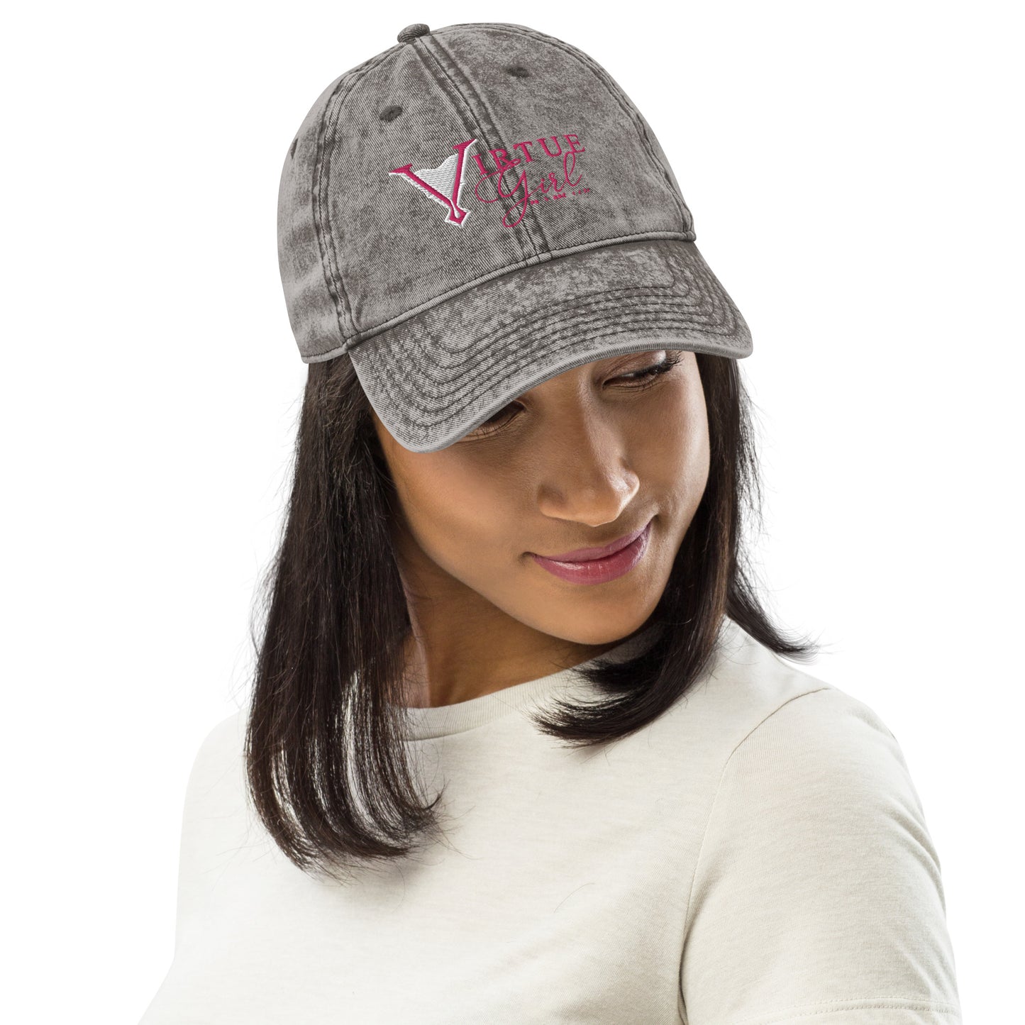 Virtue Girl Vintage Cotton Twill Cap