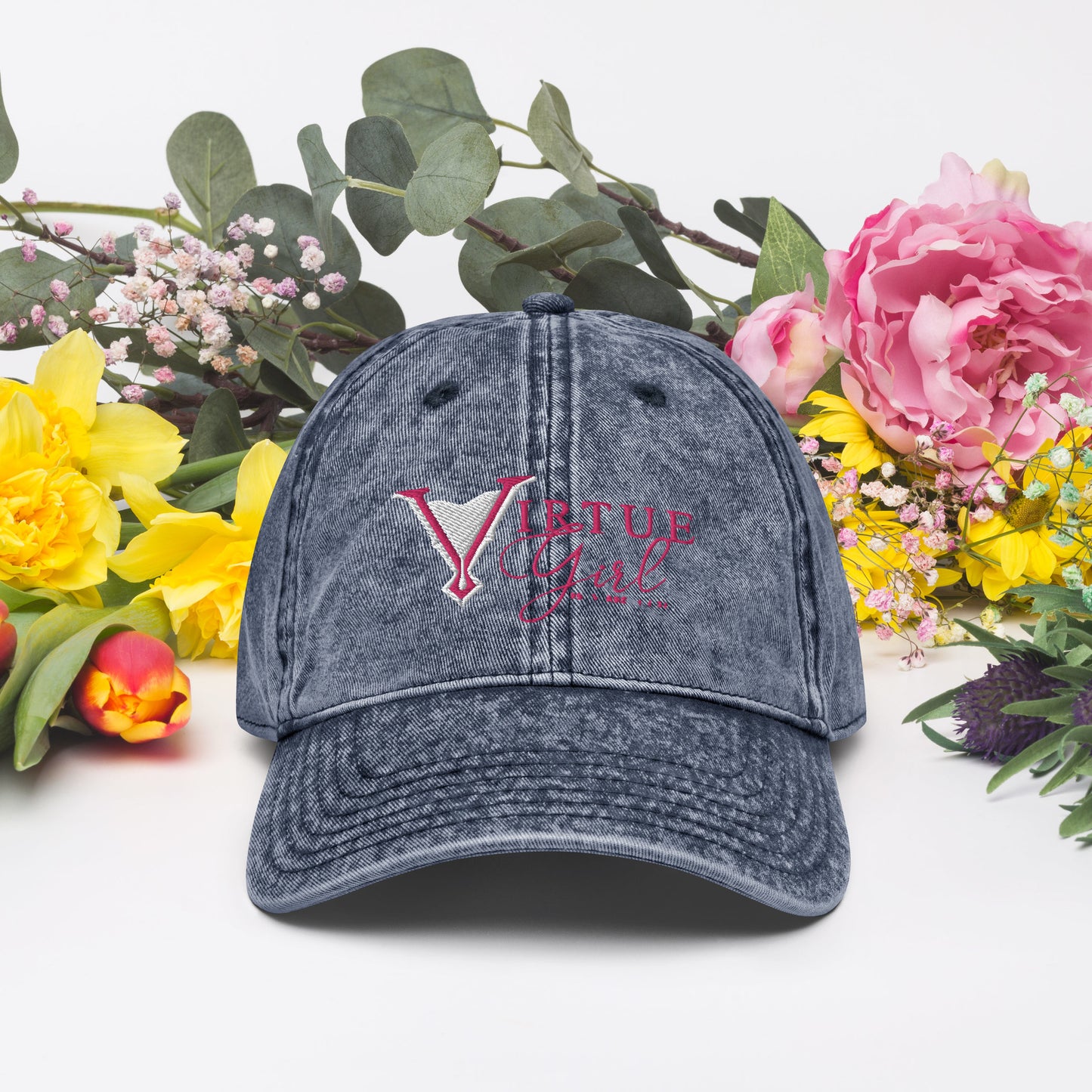 Virtue Girl Vintage Cotton Twill Cap