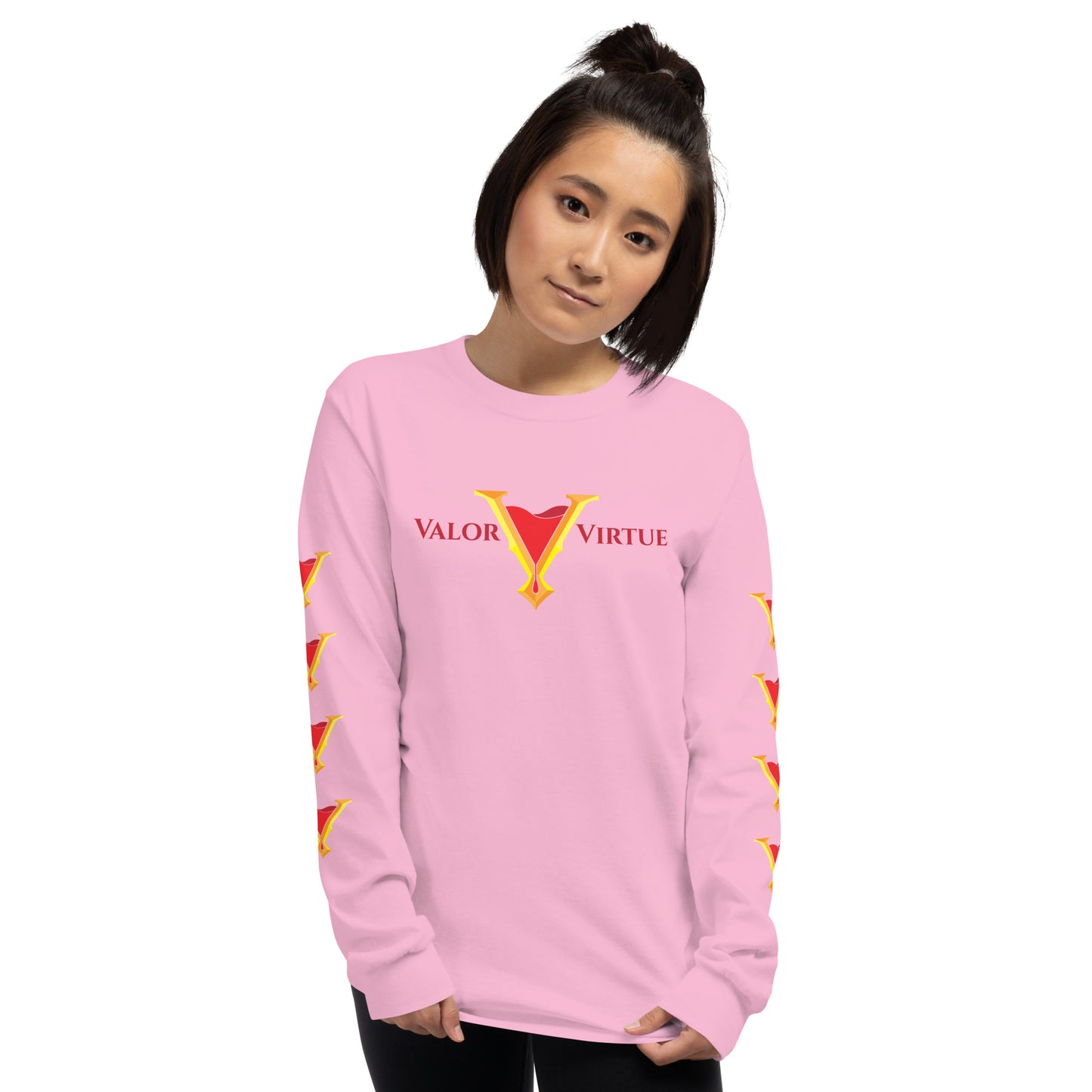 Valor & Virtue Long Sleeve Logo T-Shirt