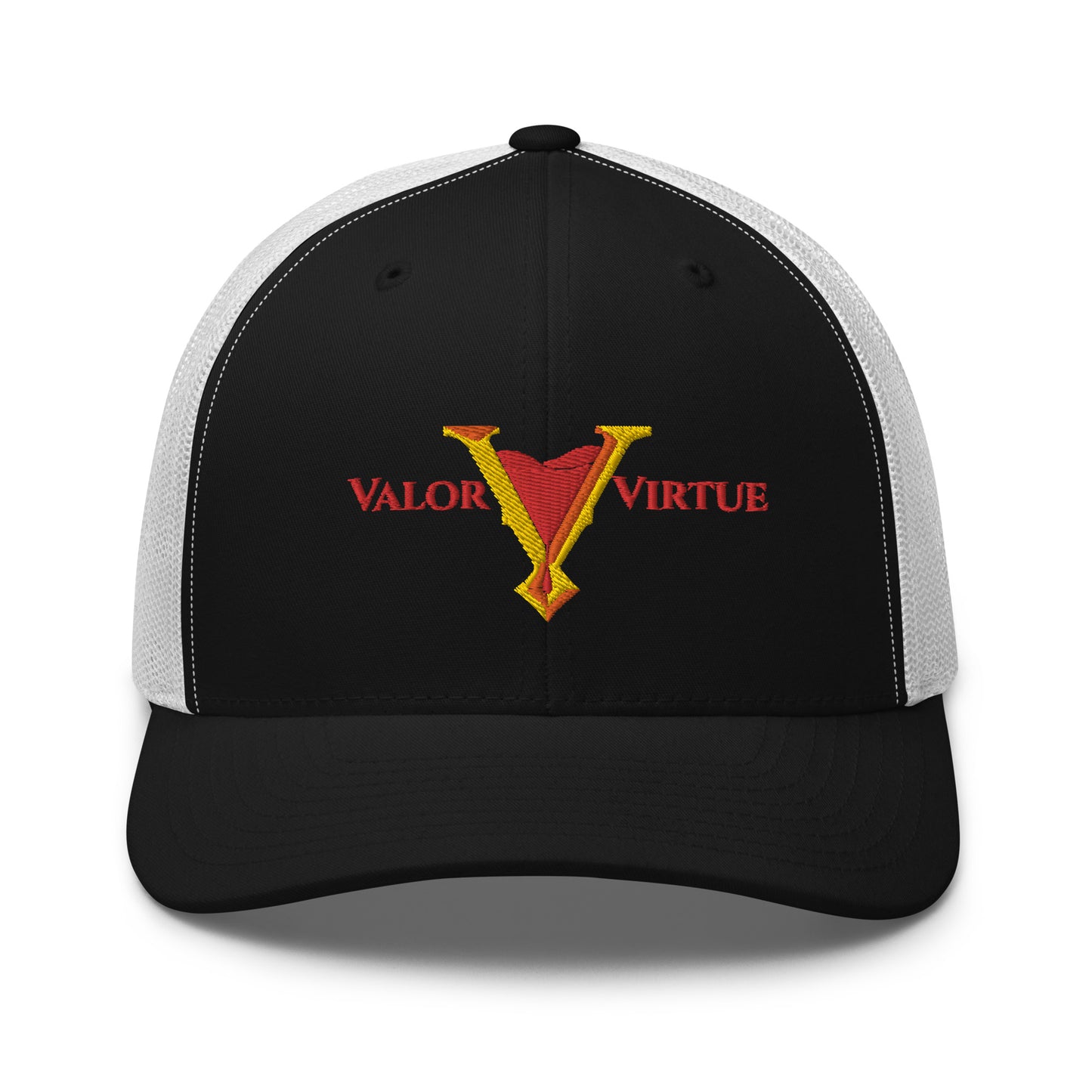 Valor & Virtue Logo Trucker Cap