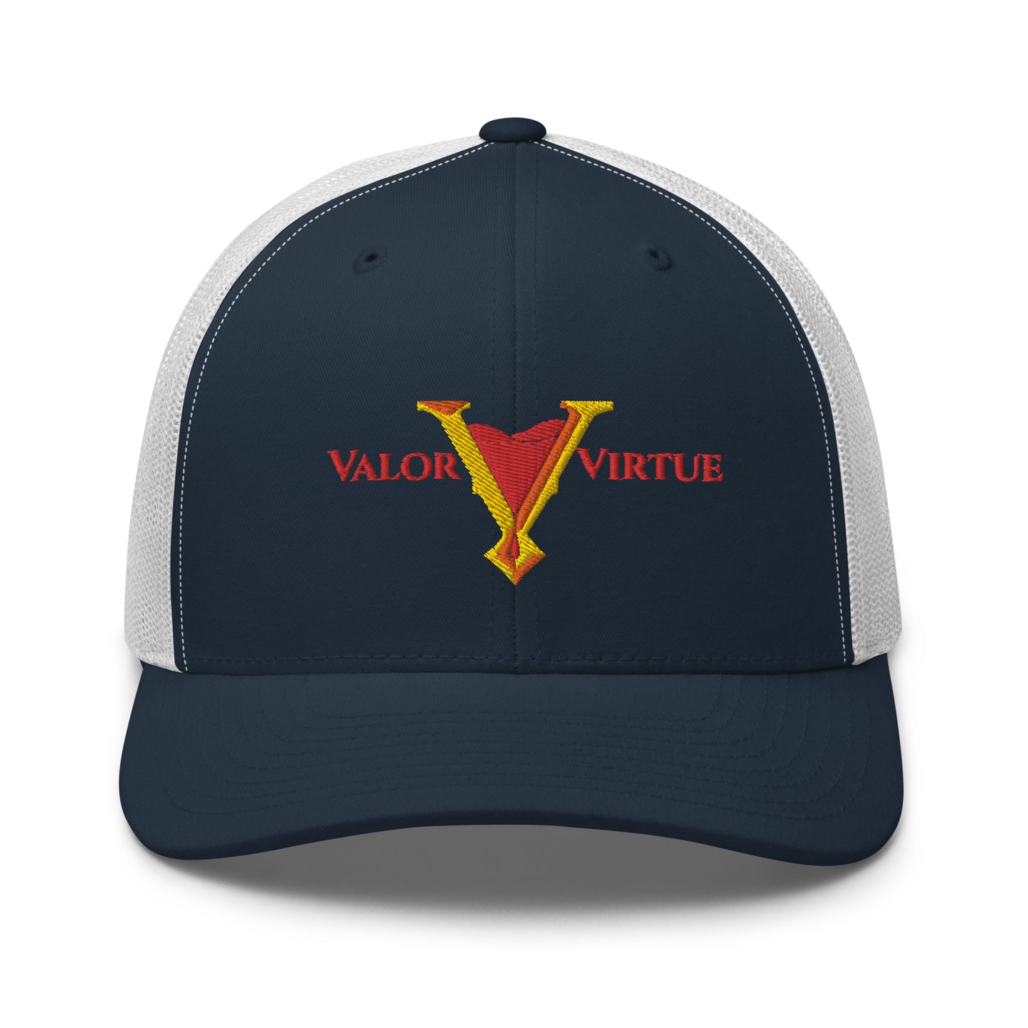 Valor & Virtue Logo Trucker Cap