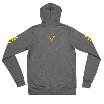 Valor & Virtue Name Zip Hoodie