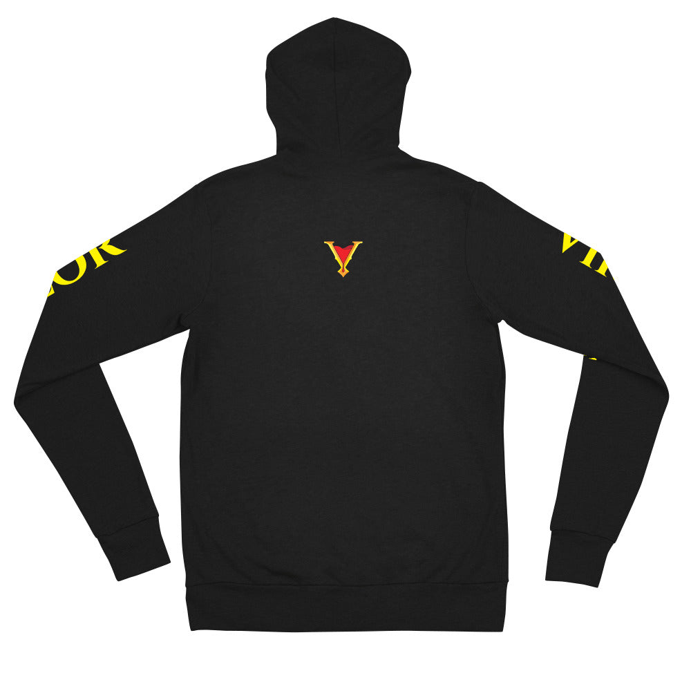 Valor & Virtue Name Zip Hoodie